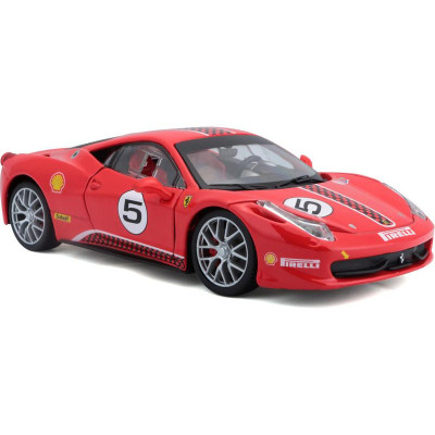 Bburago Ferrari 458 Challenge 1:24 červená