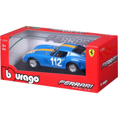Bburago Ferrari 250 GTO 1:24 modrá