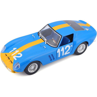 Bburago Ferrari 250 GTO 1:24 modrá
