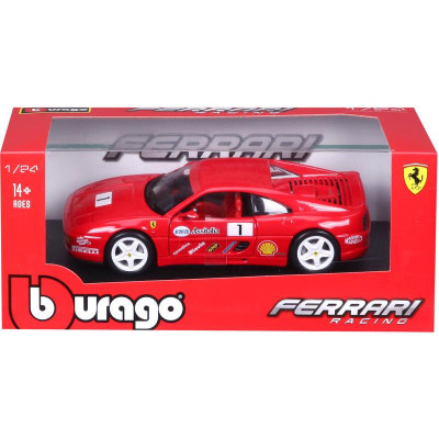 Bburago Ferrari F355 Challenge 1:24 červená