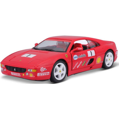 Bburago Ferrari F355 Challenge 1:24 červená