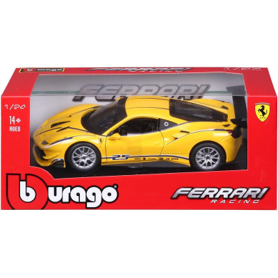 Bburago Ferrari 488 Challenge 1:24 žlutá