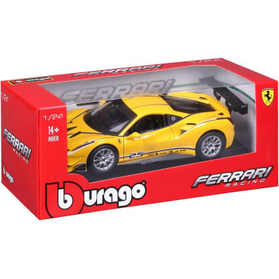 Bburago Ferrari 488 Challenge 1:24 žlutá
