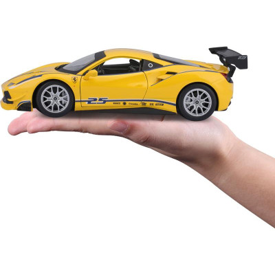 Bburago Ferrari 488 Challenge 1:24 žlutá