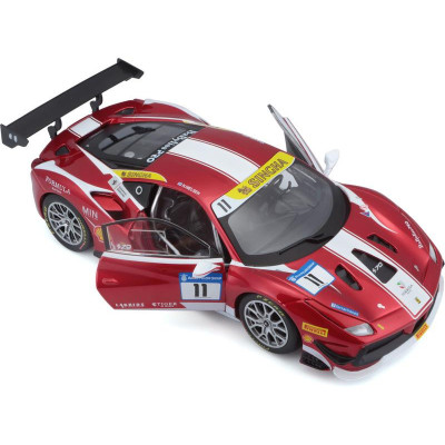 Bburago Ferrari 488 Challenge 2017 1:24 červená