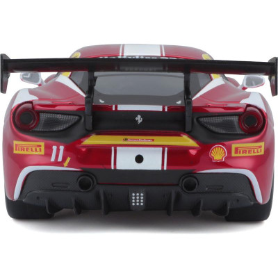 Bburago Ferrari 488 Challenge 2017 1:24 červená