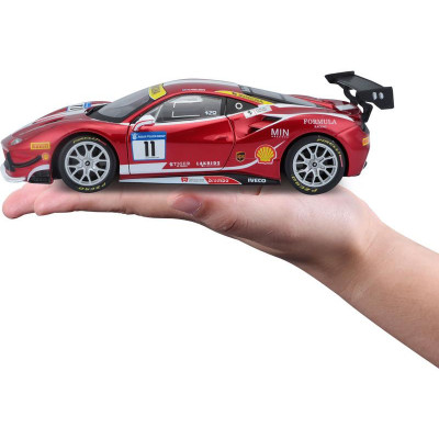 Bburago Ferrari 488 Challenge 2017 1:24 červená