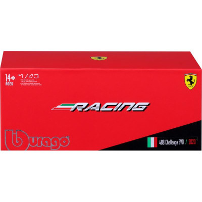 Bburago Signature Ferrari 488 Challenge Evo 2020 1:43 28