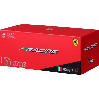 Bburago Signature Ferrari 488 Challenge Evo 2020 1:43 28