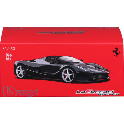 Bburago Signature Ferrari LaFerrari Aperta 1:43 černá