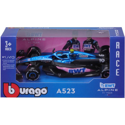Bburago BWT Alpine F1 Team A523 1:43 10 Gasly