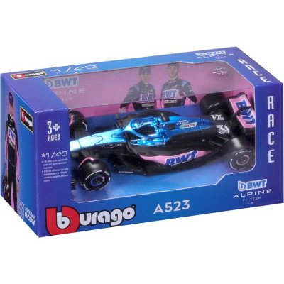 Bburago BWT Alpine F1 Team A523 1:43 31 Ocon