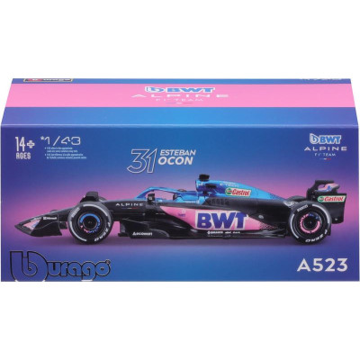 Bburago Signature BWT Alpine F1 Team A523 1:43 31 Ocon