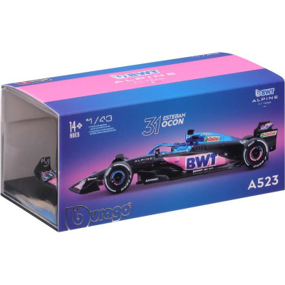 Bburago Signature BWT Alpine F1 Team A523 1:43 31 Ocon