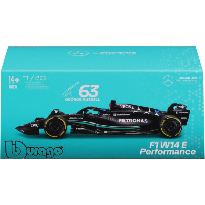 Bburago Signature Mercedes-AMG F1 W14 E Performance 1:43 63 Russell