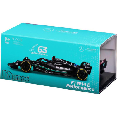 Bburago Signature Mercedes-AMG F1 W14 E Performance 1:43 63 Russell