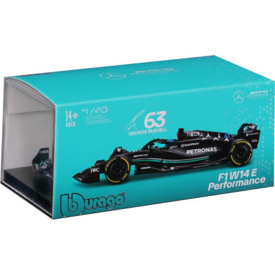 Bburago Signature Mercedes-AMG F1 W14 E Performance 1:43 63 Russell