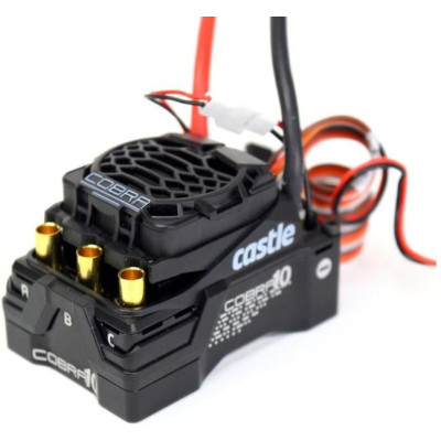 Castle motor 1406 3800ot/V senzored, reg. Cobra 10