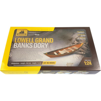 Model Shipways Lowell Grand Banks Dory 1:24 kit