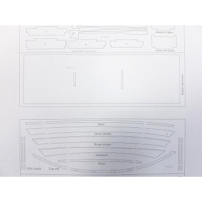 Model Shipways Lowell Grand Banks Dory 1:24 kit