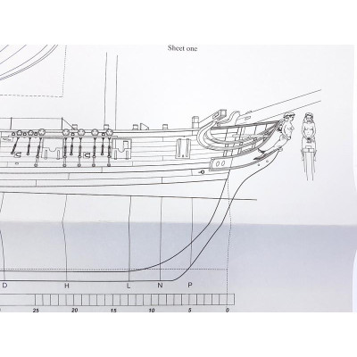 Model Shipways Syren US Briga 1803 1:64 kit