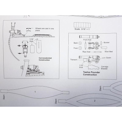 Model Shipways Syren US Briga 1803 1:64 kit