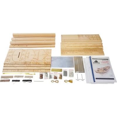 Model Shipways USF Confederacy 1778 1:64 kit
