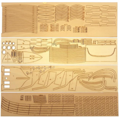 Model Shipways USF Confederacy 1778 1:64 kit