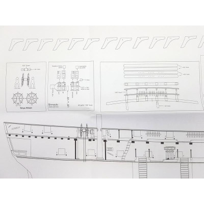 Model Shipways USF Confederacy 1778 1:64 kit