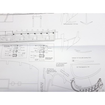 Model Shipways USF Confederacy 1778 1:64 kit