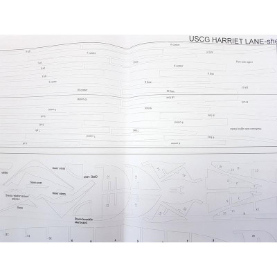 Model Shipways Harriet Lane 1:96