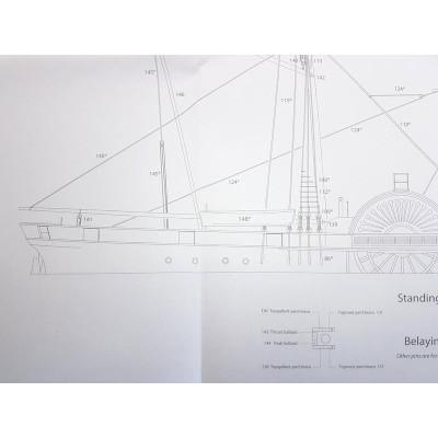 Model Shipways Harriet Lane 1:96