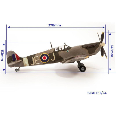 OCCRE Supermarine Spitfire MK IXC EN398 1:24 kit