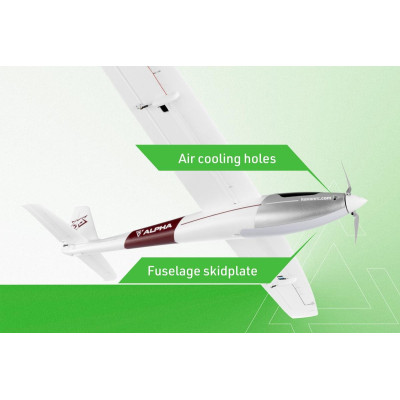 KAVAN Alpha V2 1500mm ARF - červená