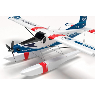 KAVAN Pilatus PC-6 Porter 1500mm ARF - modrá, s R8 Rx