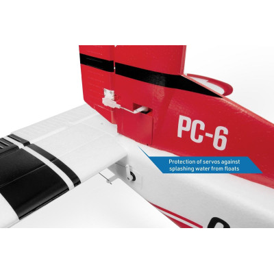 KAVAN Pilatus PC-6 Porter 1500mm ARF - modrá, s R8 Rx
