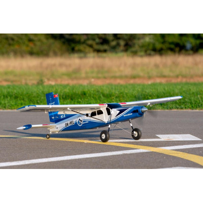 KAVAN Pilatus PC-6 Porter 1500mm ARF - modrá, s R8 Rx