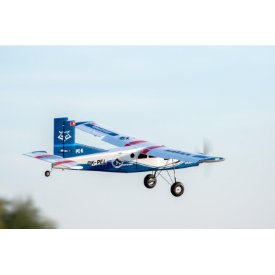 KAVAN Pilatus PC-6 Porter 1500mm ARF - modrá, s R8 Rx