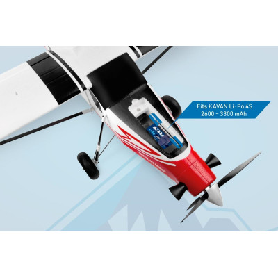KAVAN Pilatus PC-6 Porter 1500mm ARF - červená