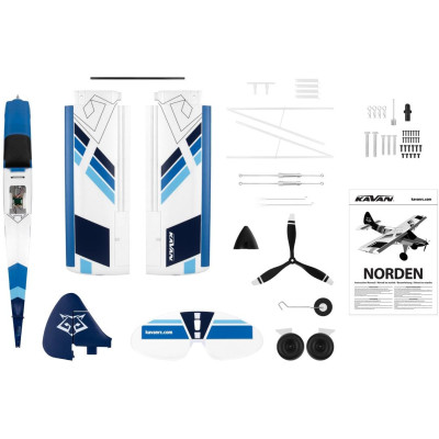 KAVAN Norden 1600mm ARF - modrá