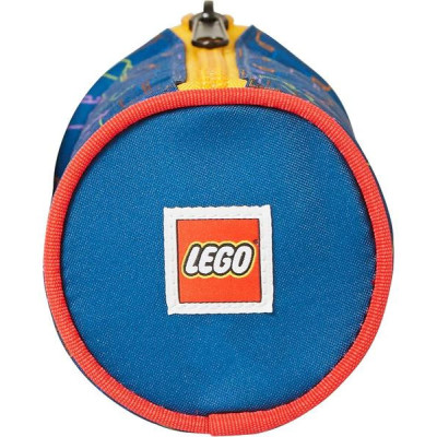LEGO školní pouzdro na tužky kulaté - Ninjago Red