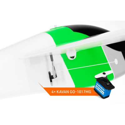 KAVAN Twisty 1512mm ARF - zelená