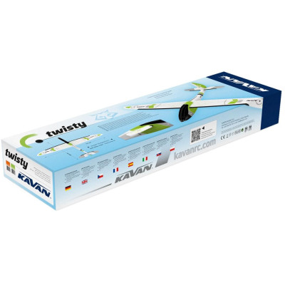KAVAN Twisty 1512mm ARF - zelená