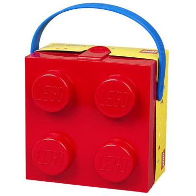 LEGO box s rukojetí 166x165x117mm - levandulový