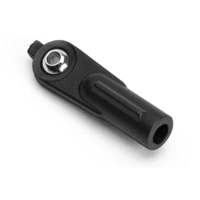 M3-as műanyag csatlakozó sárgaréz golyóval és 2,0 mm-es furattal, 100 db.