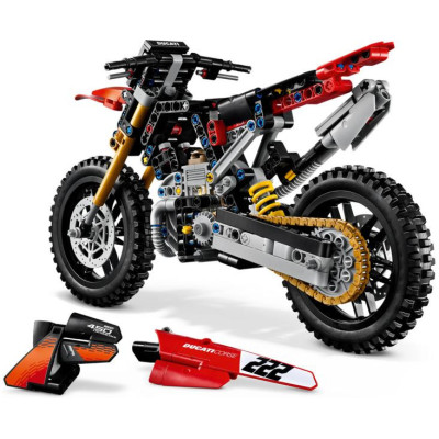 LEGO Technic - Motorka Ducati Desmo450 MX Factory