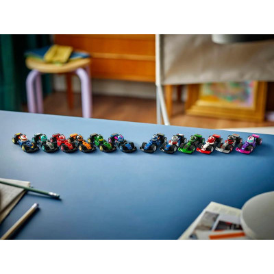 LEGO Minifigurky - Sběratelská závodní auta F1