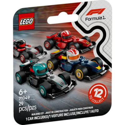 LEGO Minifigurky - Sběratelská závodní auta F1