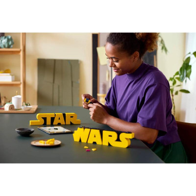 LEGO Star Wars - Logo Star Wars™ z kostek
