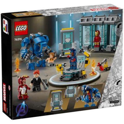 LEGO Marvel - Iron Man a jeho laboratoř: Síň brnění
